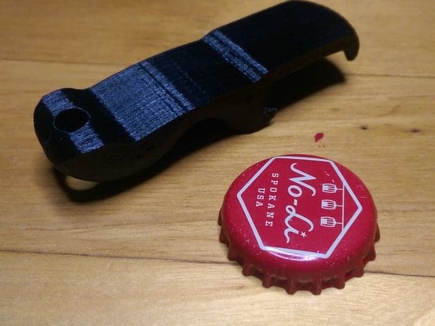 3D Printed Bottle Opener