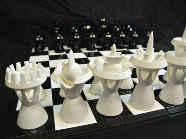 3D Printed Chess Pieces
