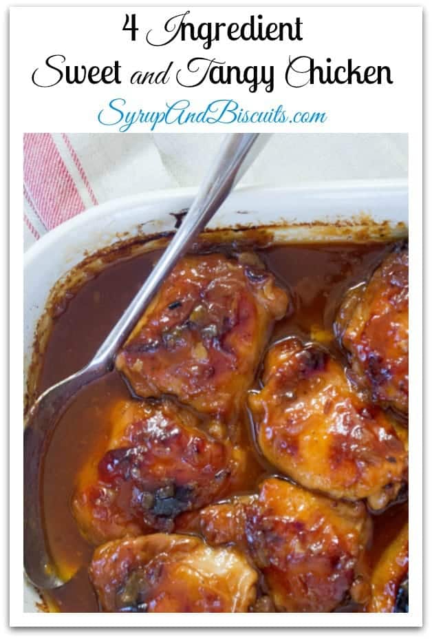 4 Ingredient Sweet And Tangy Chicken Syrup And Biscuits 4 Ingredient Sweet And Tangy Chicken Syrup And Biscuits