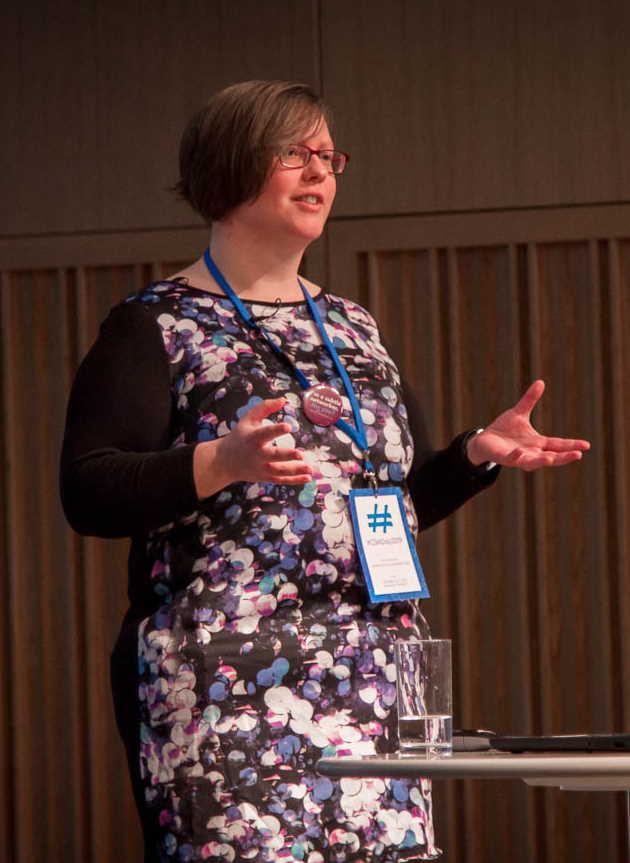 Rachel Extance at CSMday2019 portrait. Photo by Jemima Willcox Photography