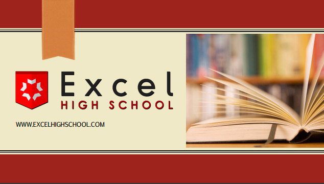 Excel High School 2016 Brochure Cover of the Excel High School 2016 Brochure