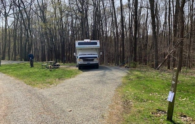 laurel hill state park campground #22