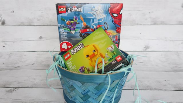 lego themed easter basket