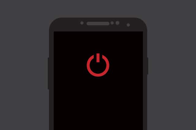 turn-off-social-media-phone Mobile phone switched off with a red off icon.