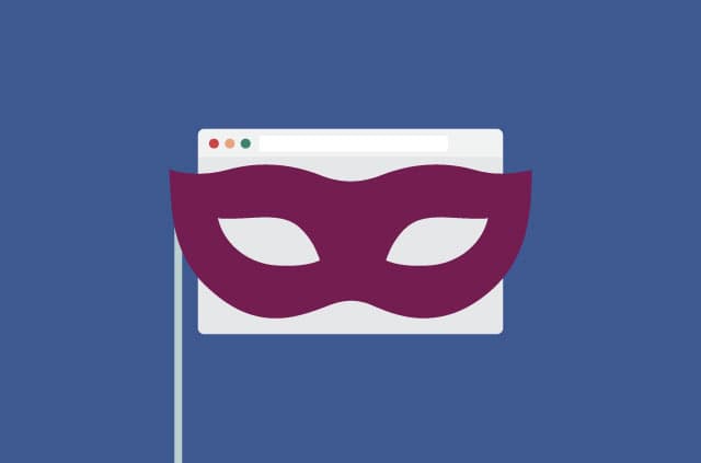 protect-browsing-history An eye mask covering an open browser tab.