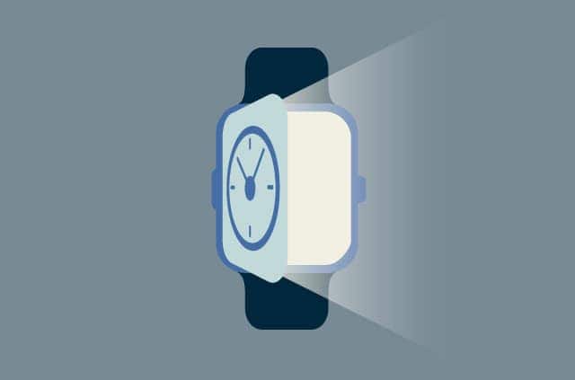 smartwatch-vulnerabilities A watch with a face that opens like a door.