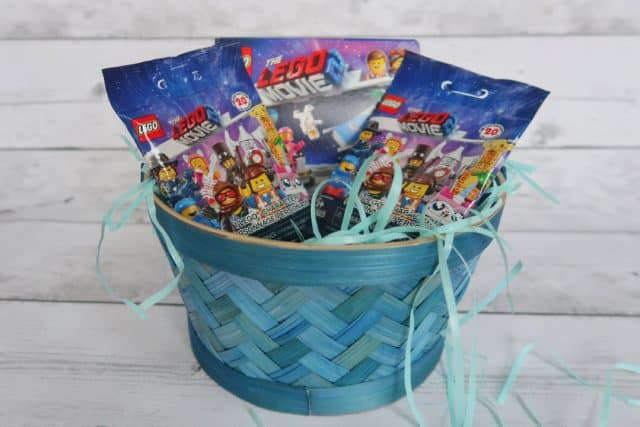 lego themed easter basket