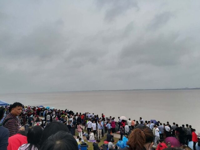 銭塘江の逆流観賞スポットの写真④