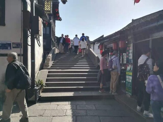 新場古鎮の様子の写真②