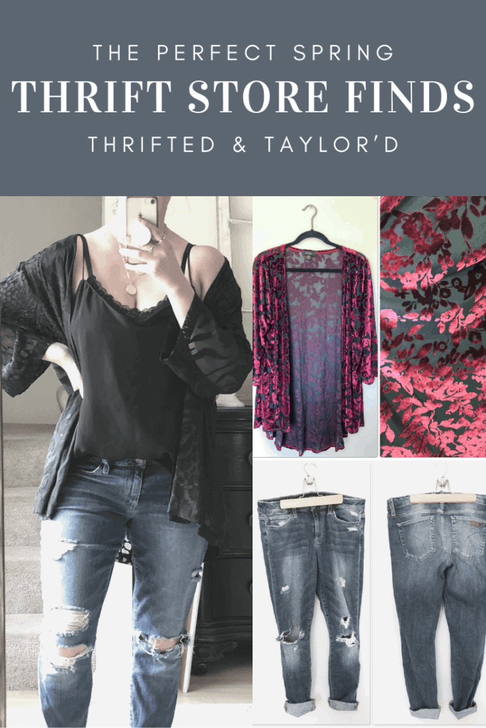 The Perfect Spring Thrift Store Finds | #fashion #springfashion #thrifted #thriftstorefinds #thrift