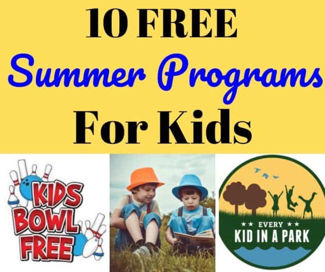 summer programs for kids