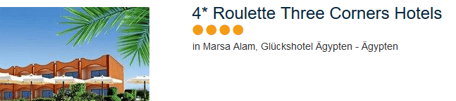 Roulette Reisen - Glückshotel Marsa Alam Roulette Reisen - Glückshotel Marsa Alam