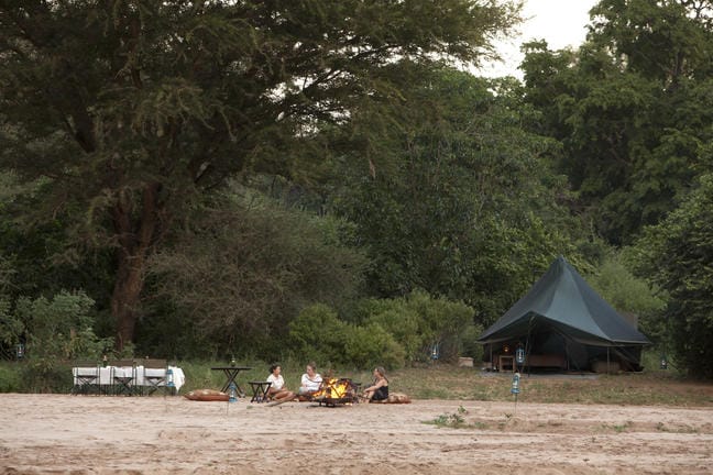 Wayo Manyara Green Camp Fireplace