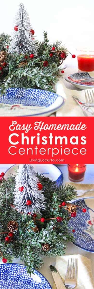 Diy Mini Christmas Tree Centerpiece