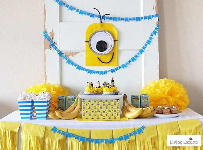 Minions Party Ideas Despicable Me Birthday Homemade Minion Craft