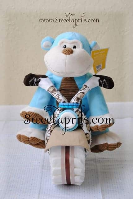 diaper ideas for boy baby shower