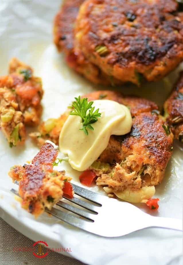 Salmon Patties With Flour