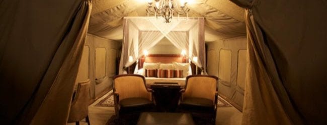 Selous Serena Camp Tent View