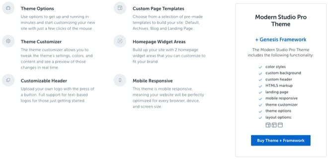 modern studio pro theme modern studio pro theme