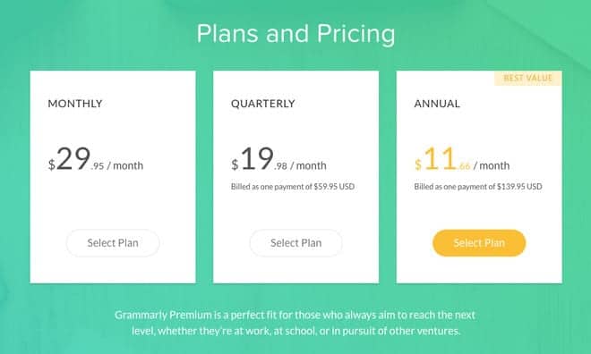 how much does grammarly cost how much does grammarly cost