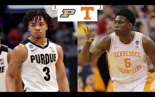 March Madness Sweet 16 Tennessee Vs Purdue Predictions Odds