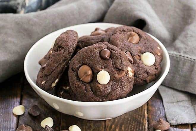 Quadruple Chocolate Cookies featured image
