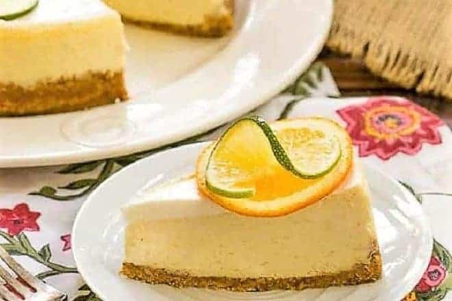 Margarita cheesecake featured image