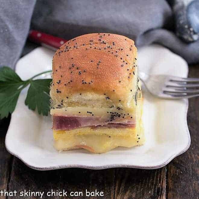 Ham, Egg and Cheese Breakfast Sliders
