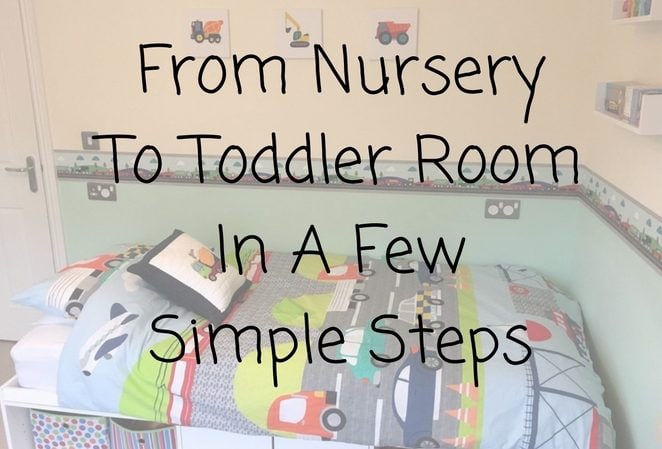 from nursery to toddler room in a few simple steps