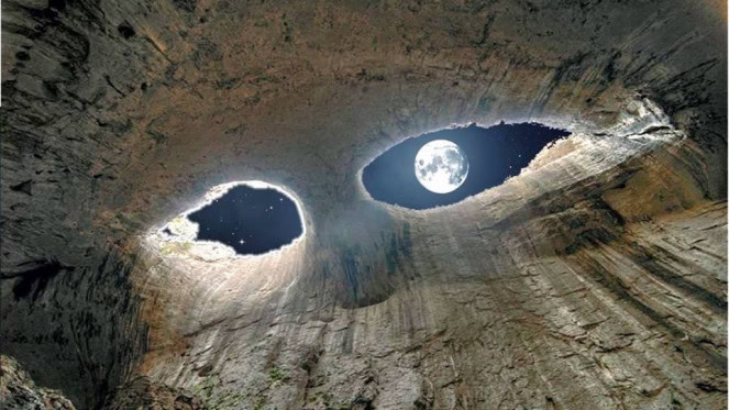 "Prohodna" : 동굴 "하나님의 눈" “Prohodna” : La cueva de “ los Ojos de Dios ”