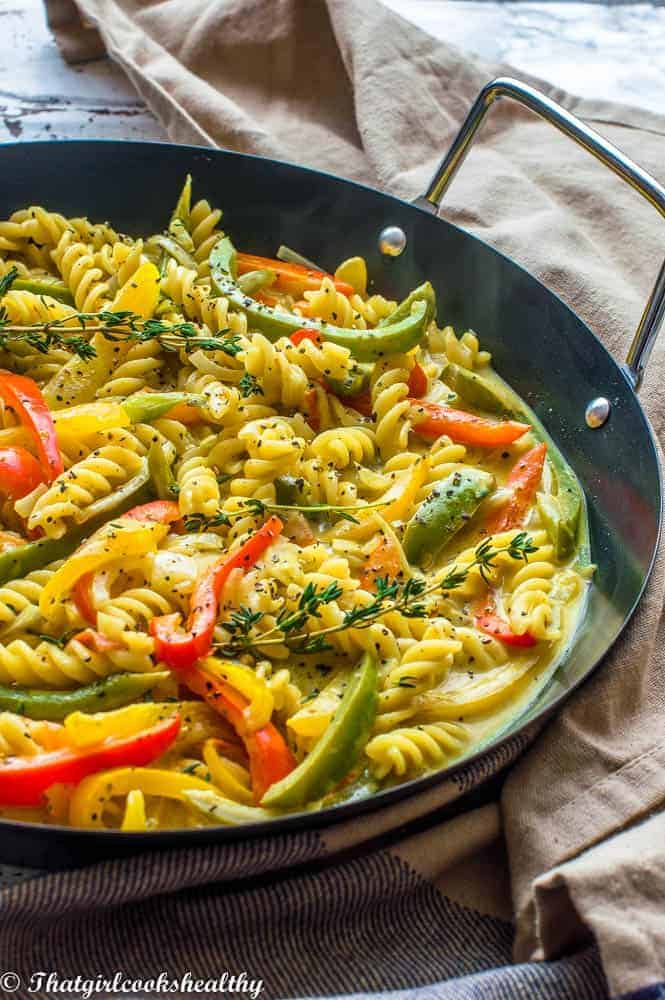 Vegan Rasta Pasta Dish That Girl Cooks Healthy