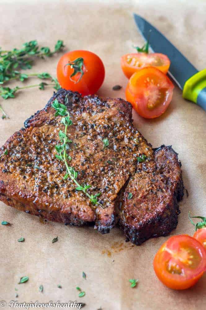 Air fryer steak - That Girl Cooks Healthy