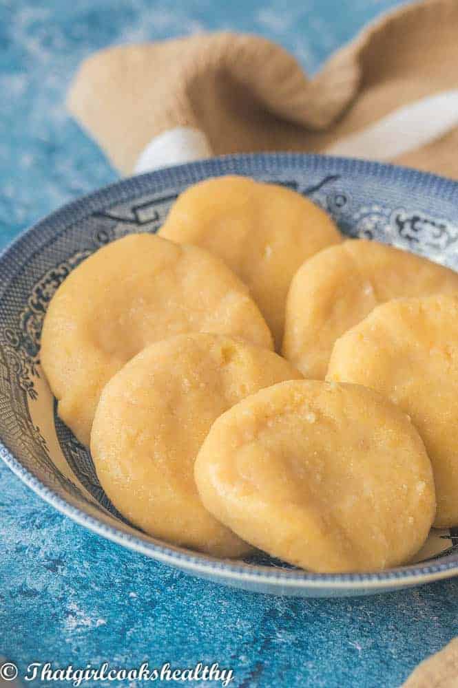 Jamaican cornmeal dumplings That Girl Cooks Healthy