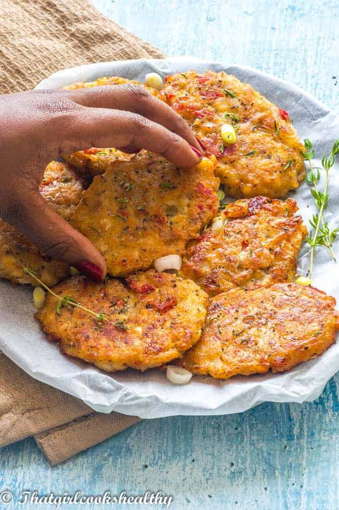 Jamaican saltfish fritters That Girl Cooks Healthy
