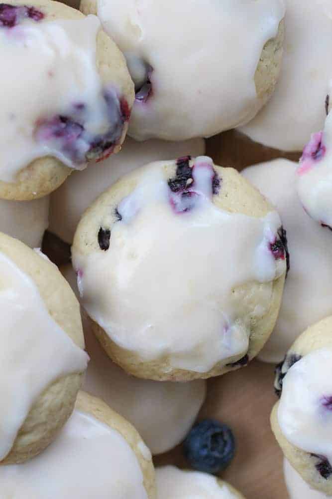 Soft Lemon & Blueberry Explosion Cookies @ The Baking ChocolaTess