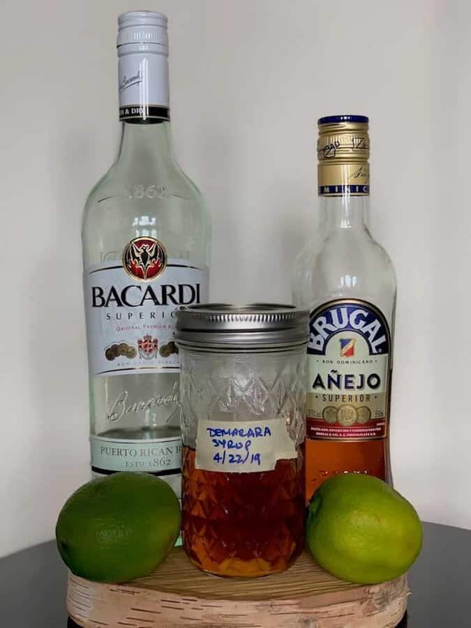simple rum cocktails ingredients