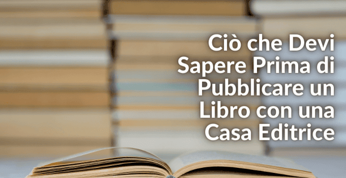 come si pubblica in una casa editrice