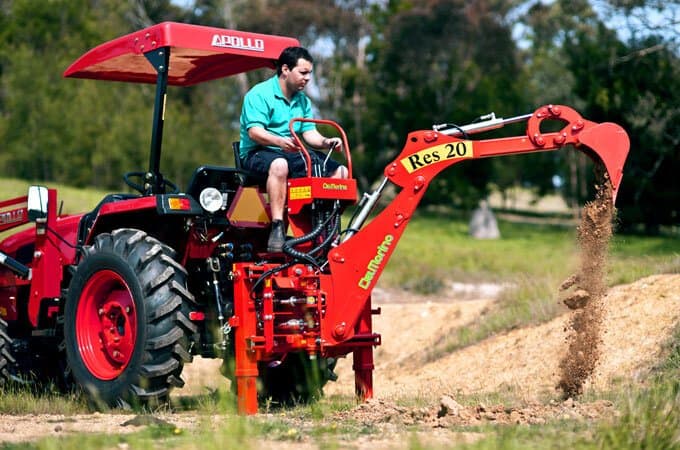 Del Morino Tractor backhoe - Linkage backhoes