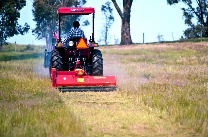 Del Morino Flail Mowers - equally good at mowing grass as it is at shredding pruned materials and bushes.