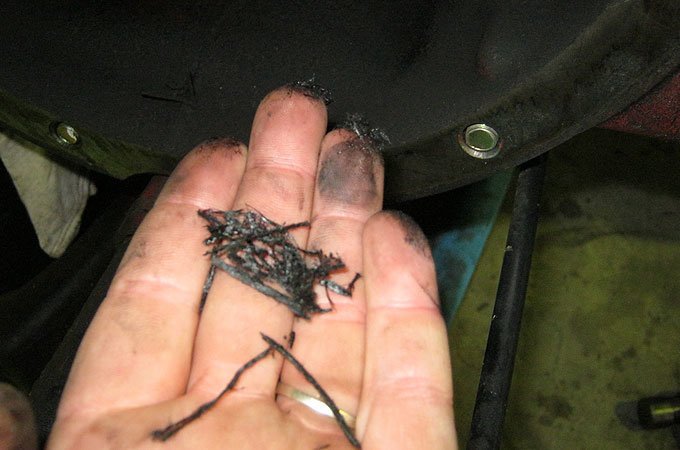 More damage to a clutch.