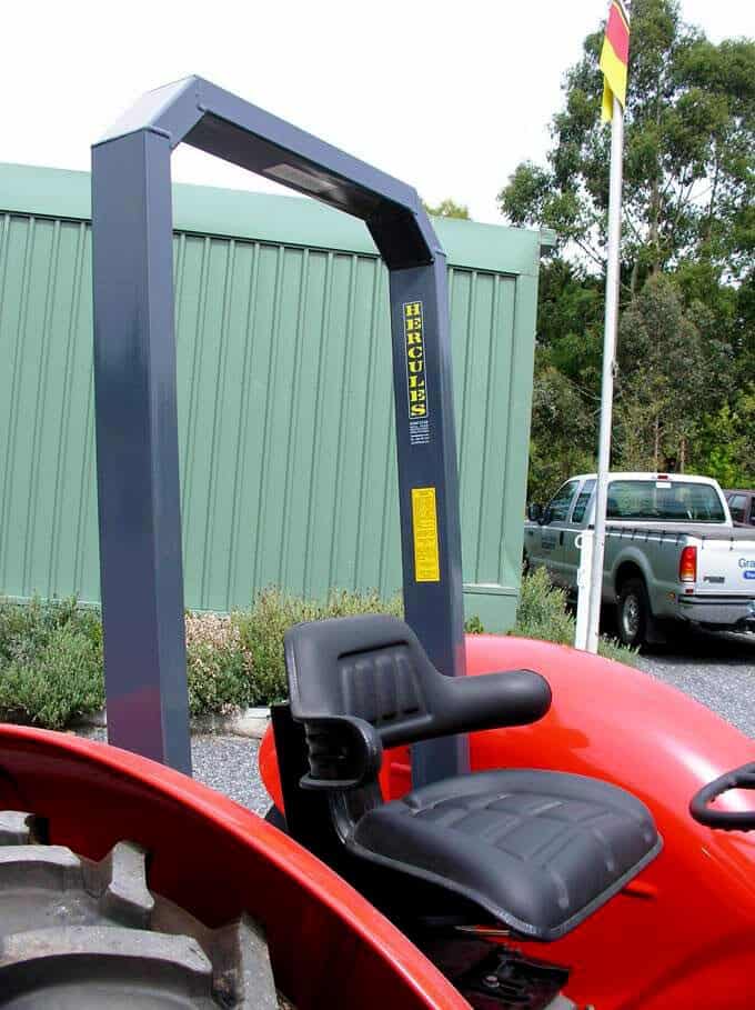 Massey Ferguson tractor ROPS.