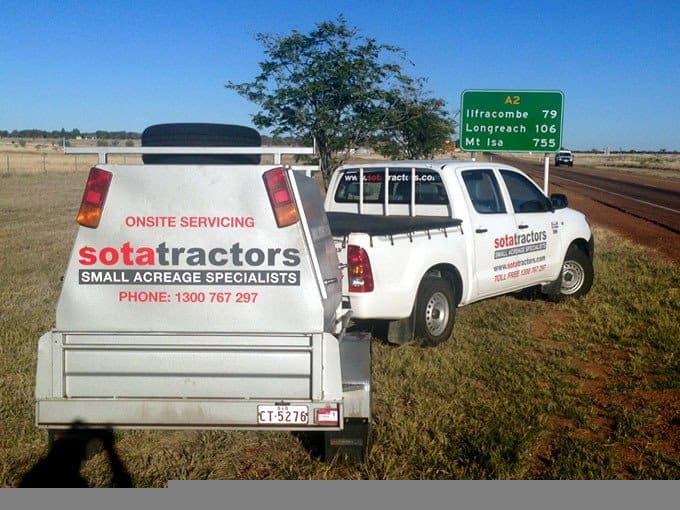 SOTA Tractors service is the best in the business.