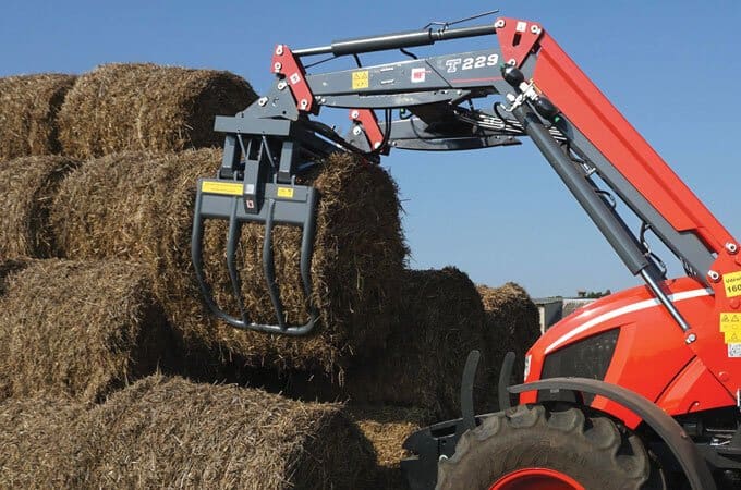 MFBG900 Euro hitch heavy duty bale grab.