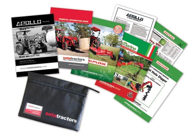 SOTA Tractors Welcome Pack