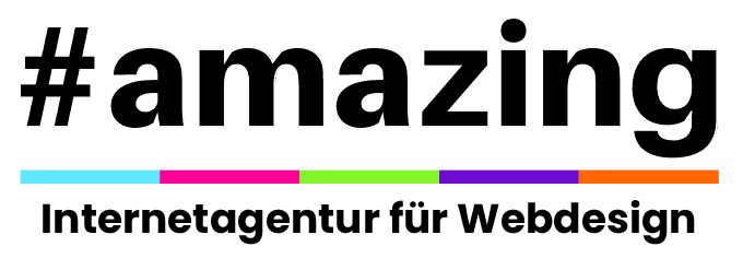 Logofull680x230 #amazing hashtag-amazing Webdesign Social Media Management Online Marketing Regensburg Logo