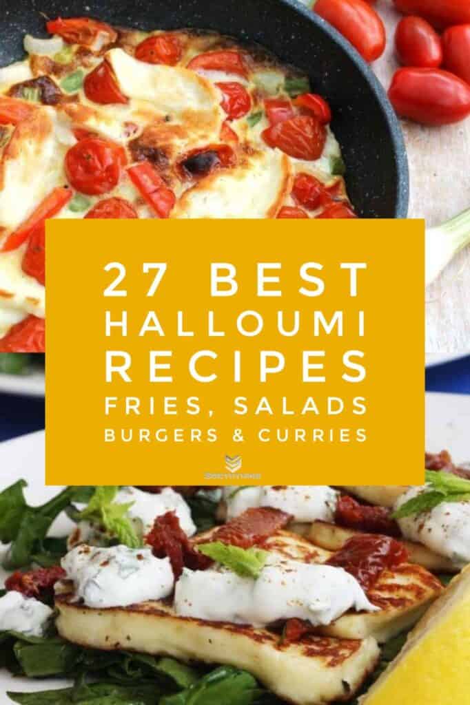 Halloumi Frittata & Minty Halloumi & Sundried Tomato Salad Halloumi Frittata & Minty Halloumi & Sundried Tomato Salad