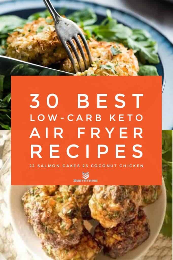 Air Fryer Salmon Cakes & Keto Chicken Coconut Meatballs Air Fryer Salmon Cakes & Keto Chicken Coconut Meatballs