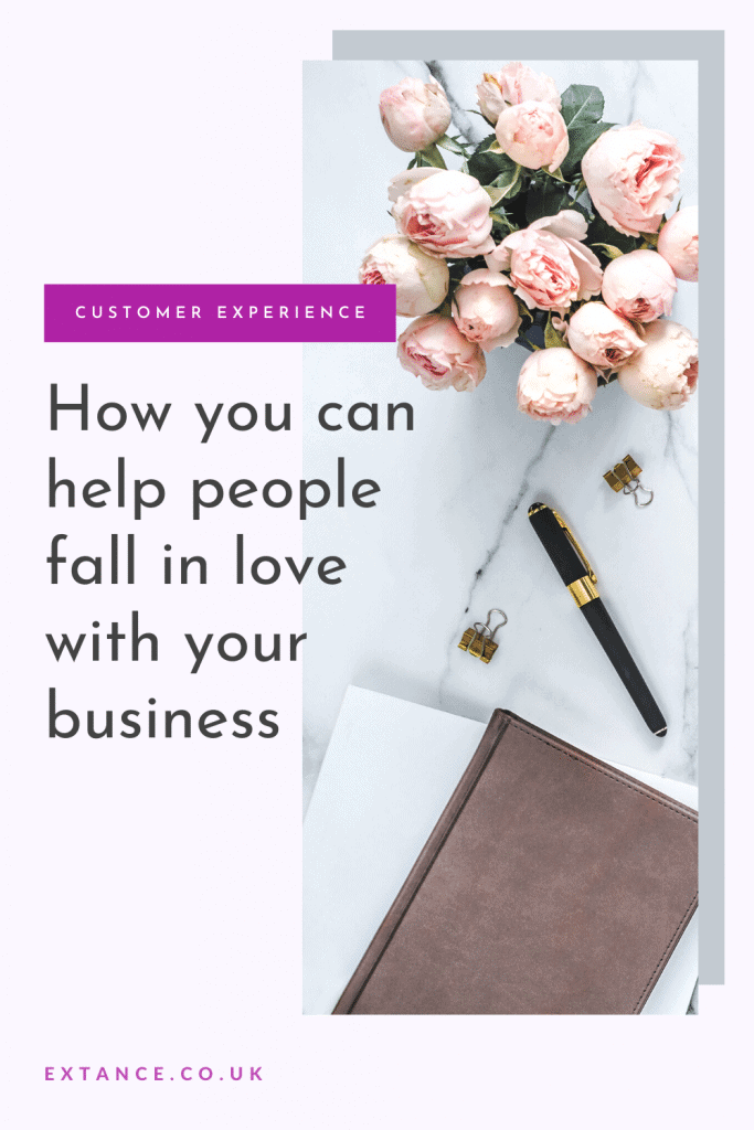 How can you help people fall in love with your business Pinterest image