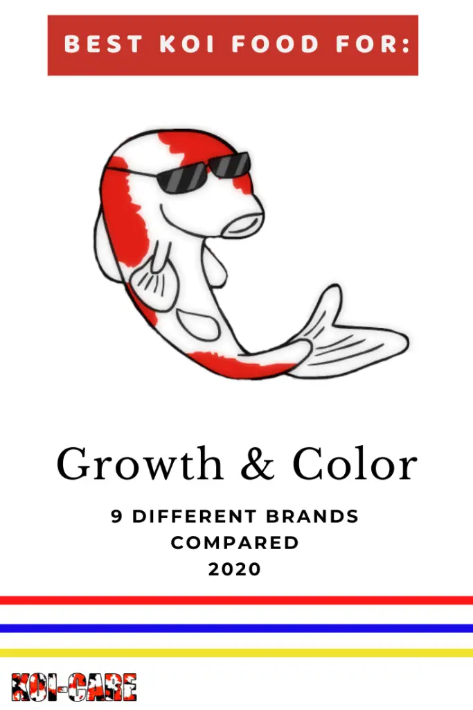 Best koi food for growth and color
