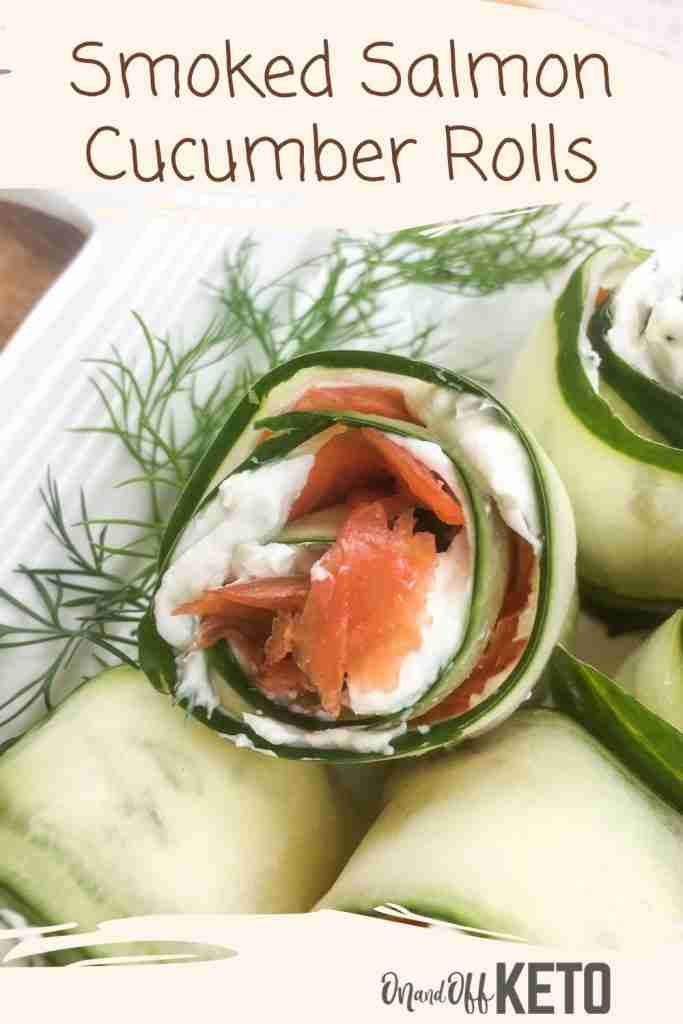 Smoked Salmon Cucumber Roll